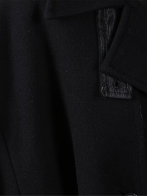 Double-breasted coat with belt THE NINA STUDIO | N9277PARMABLACK